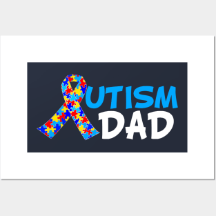 Autism Dad Posters and Art